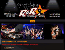 Tablet Screenshot of akrrproductions.com